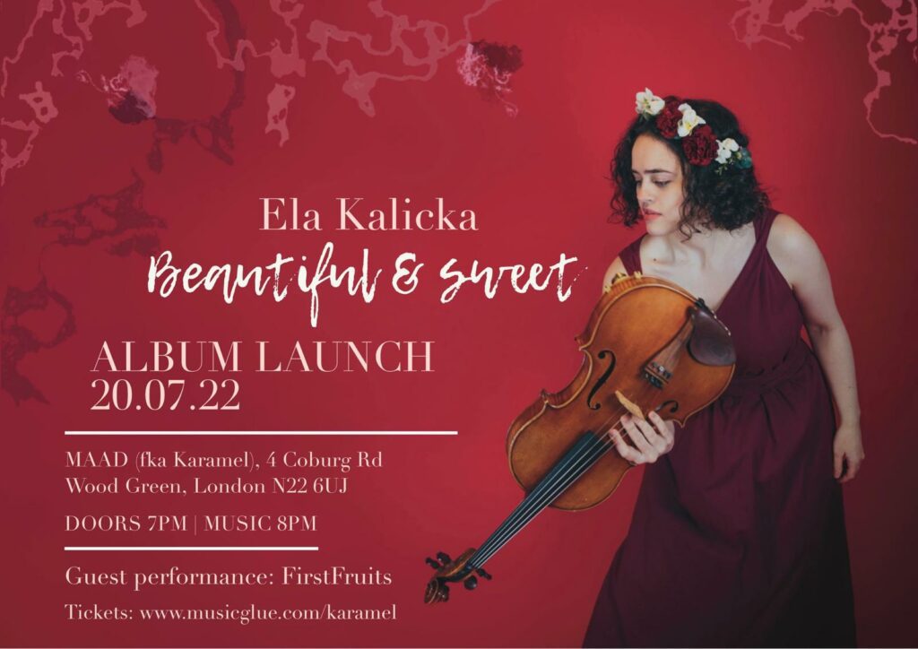 Ela Kalicka Album Launch